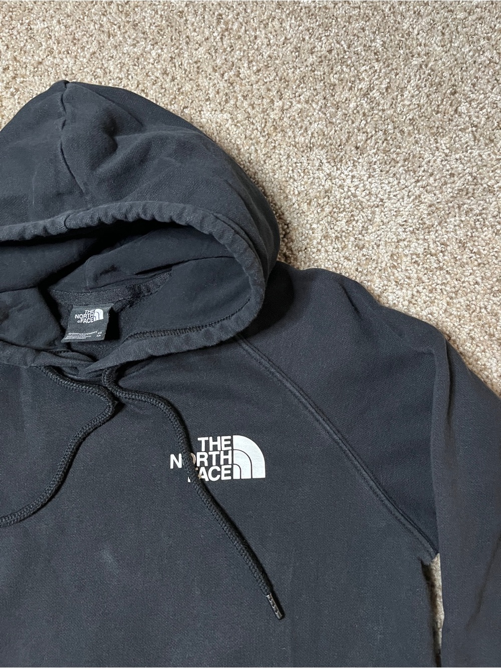 • The North Face Women's Multicolor Square Box Logo Pullover Hoodie - Size XS - Picture 5 of 6